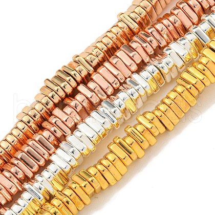 Electroplated Synthetic Non-magnetic Hematite Beads Strands G-C136-B01-1