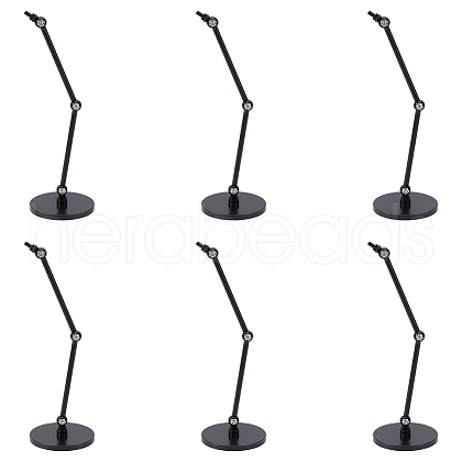 Plastic Model Assembled Action Figure Display Holders ODIS-WH0038-144B-1