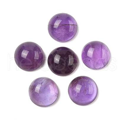 Natural Amethyst Cabochons G-L614-C02-04-1