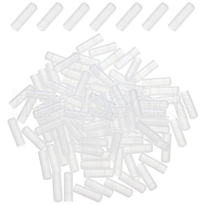 Olycraft 100Pcs Plastic Headphone Plug Protective Cover AJEW-OC0005-57-1