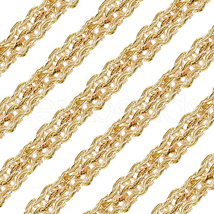 Polyester Braided Lace Ribbons OCOR-WH0060-73A-1