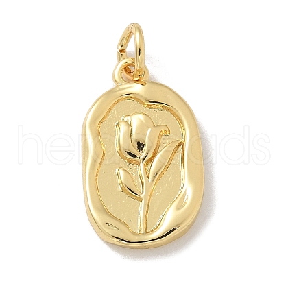 Brass Pendants KK-M300-23G-1