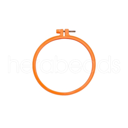 Plastic Round Embroidery Hoops PW-WGCAB85-02-1