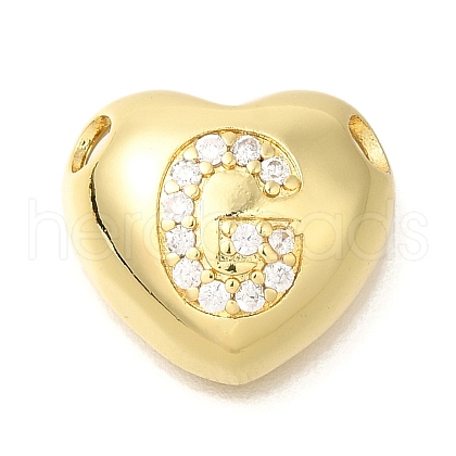 Rack Plating Brass Micro Pave Cubic Zirconia Pendants KK-I722-04G-G-1