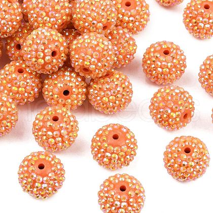 AB-Color Resin Rhinestone Beads RESI-S315-18x20-18-1