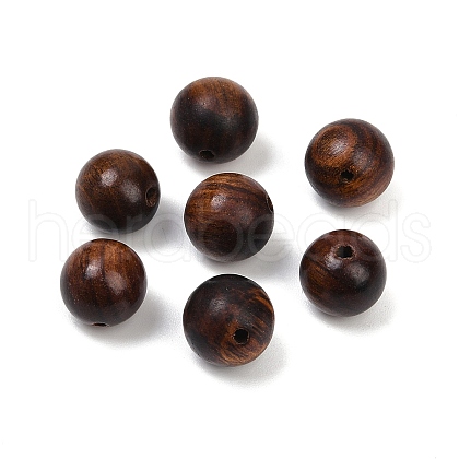 Natural Wood Beads WOOD-S666-10mm-03-1