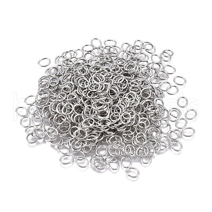 Tarnish Resistant 304 Stainless Steel Jump Rings STAS-F250-11P-L-1
