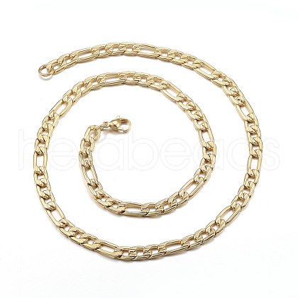 304 Stainless Steel Necklaces X-NJEW-G283-04G-1