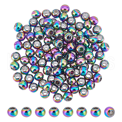 Unicraftale 100Pcs 304 Stainless Steel Beads STAS-UN0040-20B-1