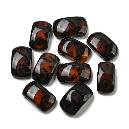 Natural Agate Dyed Beads G-B070-31-1
