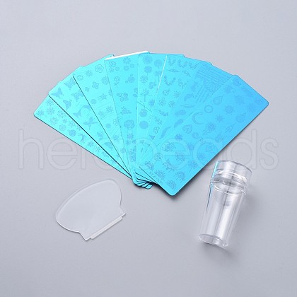 Stainless Steel Nail Art Stamping Plates MRMJ-X0029-11-1