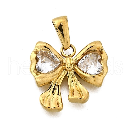 304 Stainless Steel Pendants STAS-Q360-07B-G-1