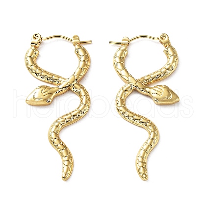 304 Stainless Steel Hoop Earring EJEW-M231-03B-G-1