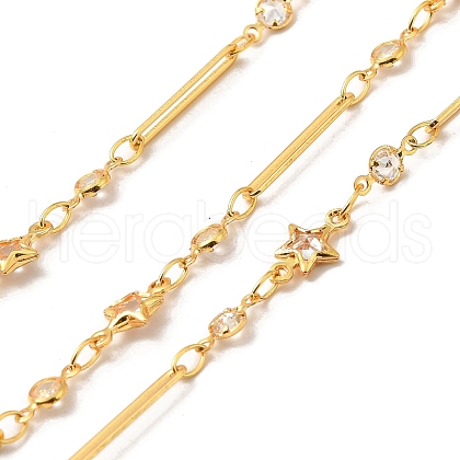 Handmade Brass Link Chain CHC-E028-09G-1