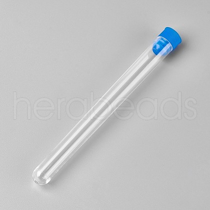 Disposable Clear Tube Plastic Bead Containers CON-WH0034-B03-1