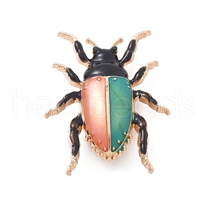 Beetle Enamel Pins JEWB-E041-14KCG-01-1
