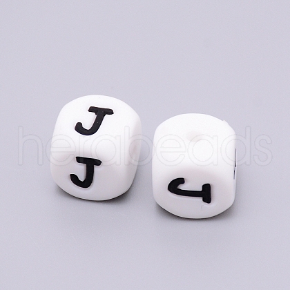 Silicone Beads SIL-WH0002-25B-J-1