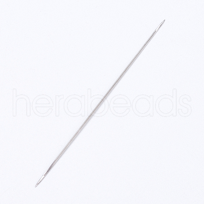 Iron Open Beading Needle IFIN-P036-01D-1