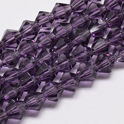 Transparent Glass Beads Strands EGLA-A039-T2mm-D04-1