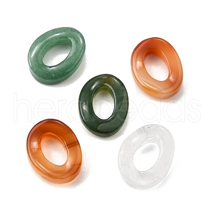 Natural Mixed Stone Pendants G-Z082-01F-1