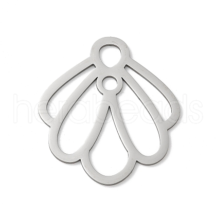 304 Stainless Steel Pendants STAS-S155-05P-03-1