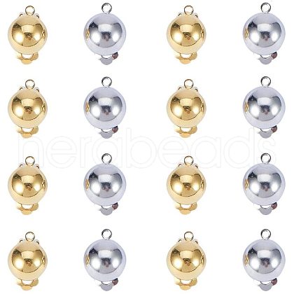 Brass Earring Findings KK-PH0034-37-1