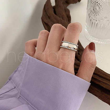 Brass Adjustable Cuff Rings FS-WGBA866-04-1