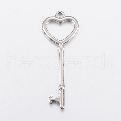 Non-Tarnish 304 Stainless Steel Big Pendants STAS-G172-92P-1