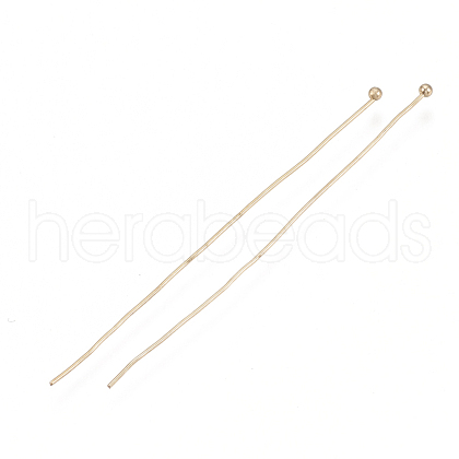 Brass Ball Head Pins KK-S341-90-1