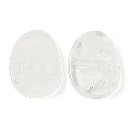 Natural Quartz Crystal Cabochons G-C189-01-1