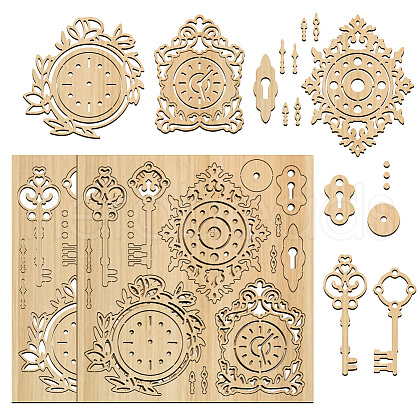 Wood Shaving Boards DIY-WH0548-004-1