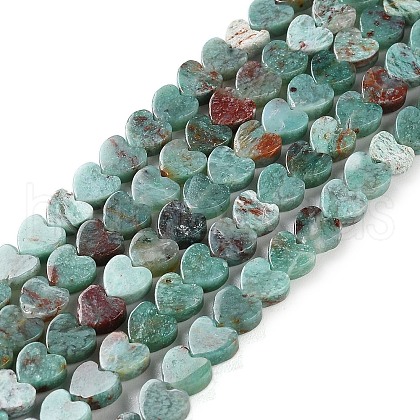 Natural Chrysocolla Beads Strands G-M403-A27-02-1