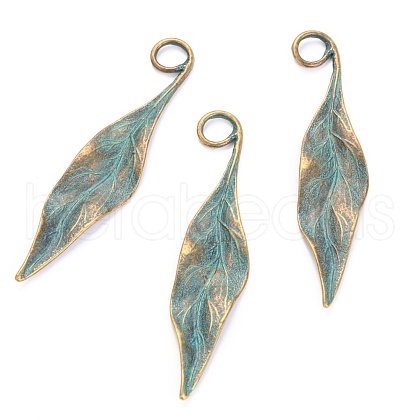 Tibetan Style Alloy Pendants PALLOY-F187-23ABG-1