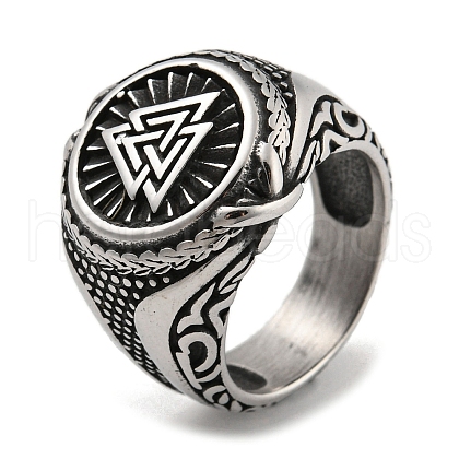 304 Stainless Steel Ring RJEW-B055-04AS-05-1