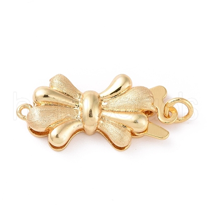 Brass Box Clasps KK-G427-05G-1