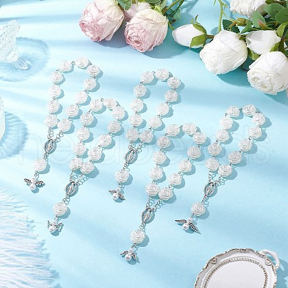 Tibetan Style Alloy Angel Charm Bracelets BJEW-JB11777-1