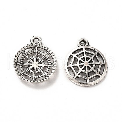Tibetan Style Alloy Pendants TIBE-B001-03AS-1
