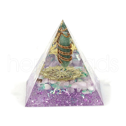 Orgonite Pyramid Resin Energy Generators PW-WG67479-01-1