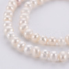 Natural Cultured Freshwater Pearl Beads Strands PEAR-N010-02B-01-4