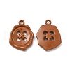 Spray Painted Alloy Pendants FIND-B018-02D-1