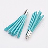 Faux Suede Tassel Pendants KK-F736-08-3