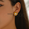 Stylish Stainless Steel Stud Earrings BF9813-2-2