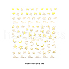 3D Gold Stamping Nail Decals Stickers MRMJ-R090-56-DP3193-2
