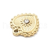 304 Stainless Steel Rhinestone Pendants STAS-L283-33G-3