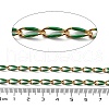Ion Plating(IP) 304 Stainless Steel Handmade Beaded Chain CHS-K019-02G-03-2
