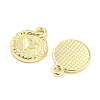Rack Plating Alloy Pendants PALLOY-D023-21G-2