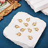 Brass Micro Pave Clear Cubic Zirconia Charms X1-RJEW-T063-38G-NF-6