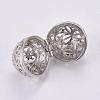 Brass Cage Pendants KK-P115-20P-A-3