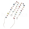 Natural Shell Beads Hanging Ornaments HJEW-JM02969-2