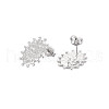 304 Stainless Steel Stud Earring Findings STAS-N097-220P-2